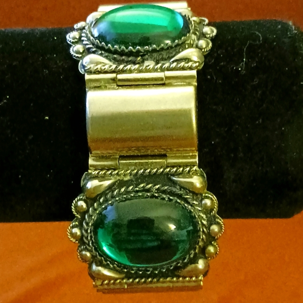 Vintage Mexican sterling silver bracelet